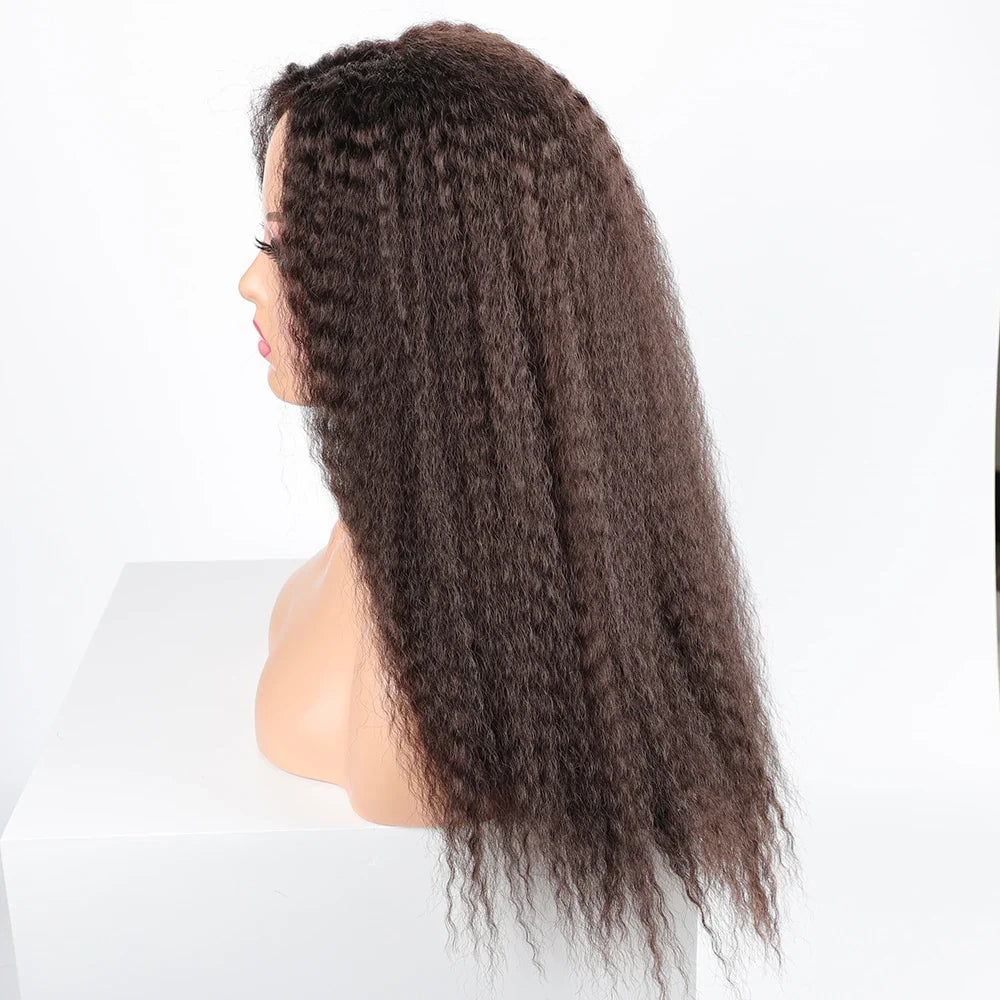 Long Puffy Kinky Curly Synthetic Wigs