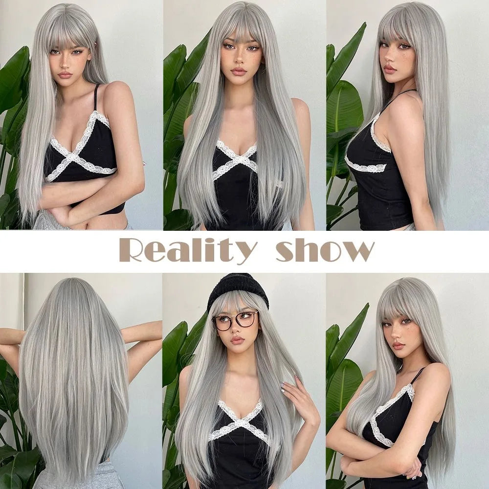Long Straight Synthetic Wig