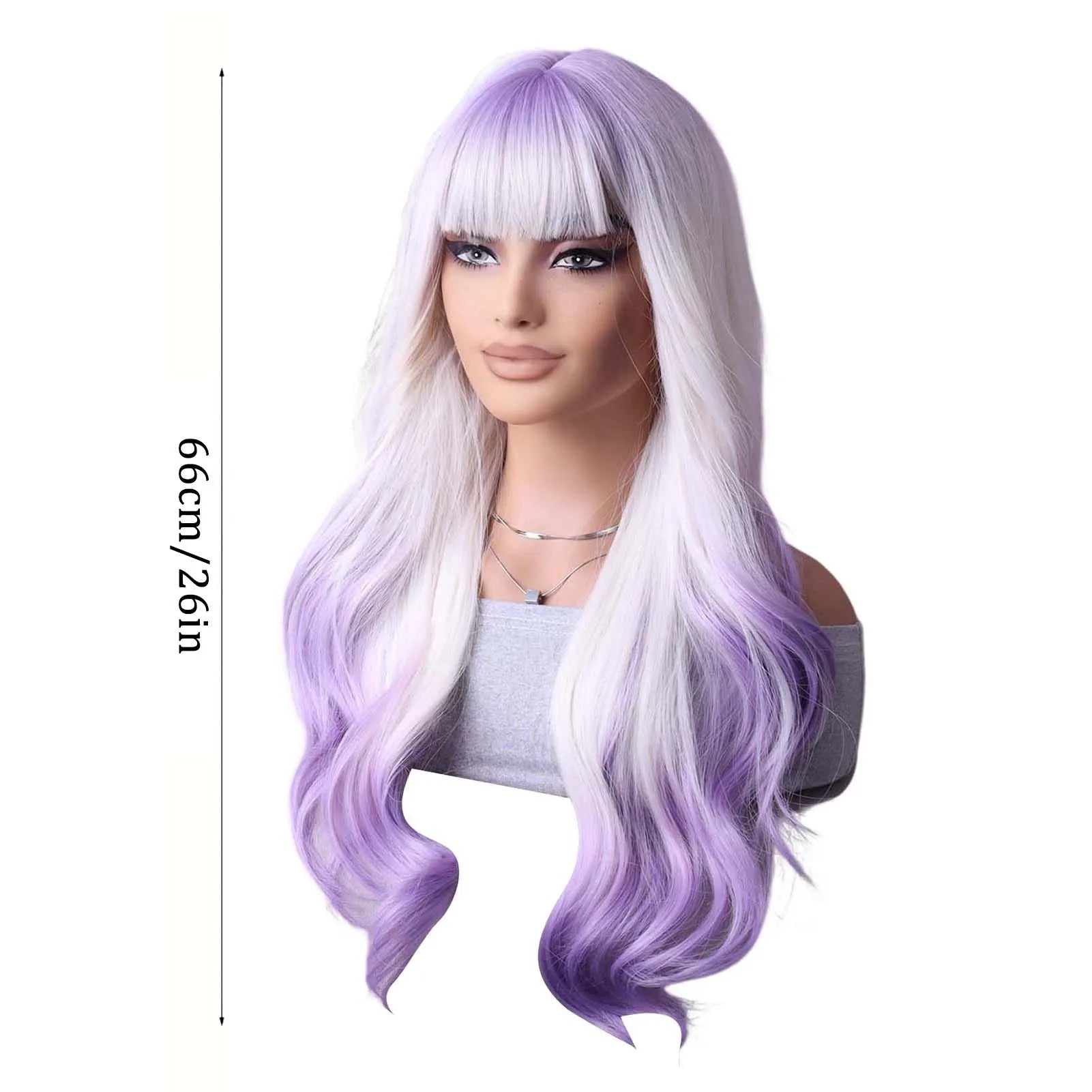 High-temperature Silk Wig