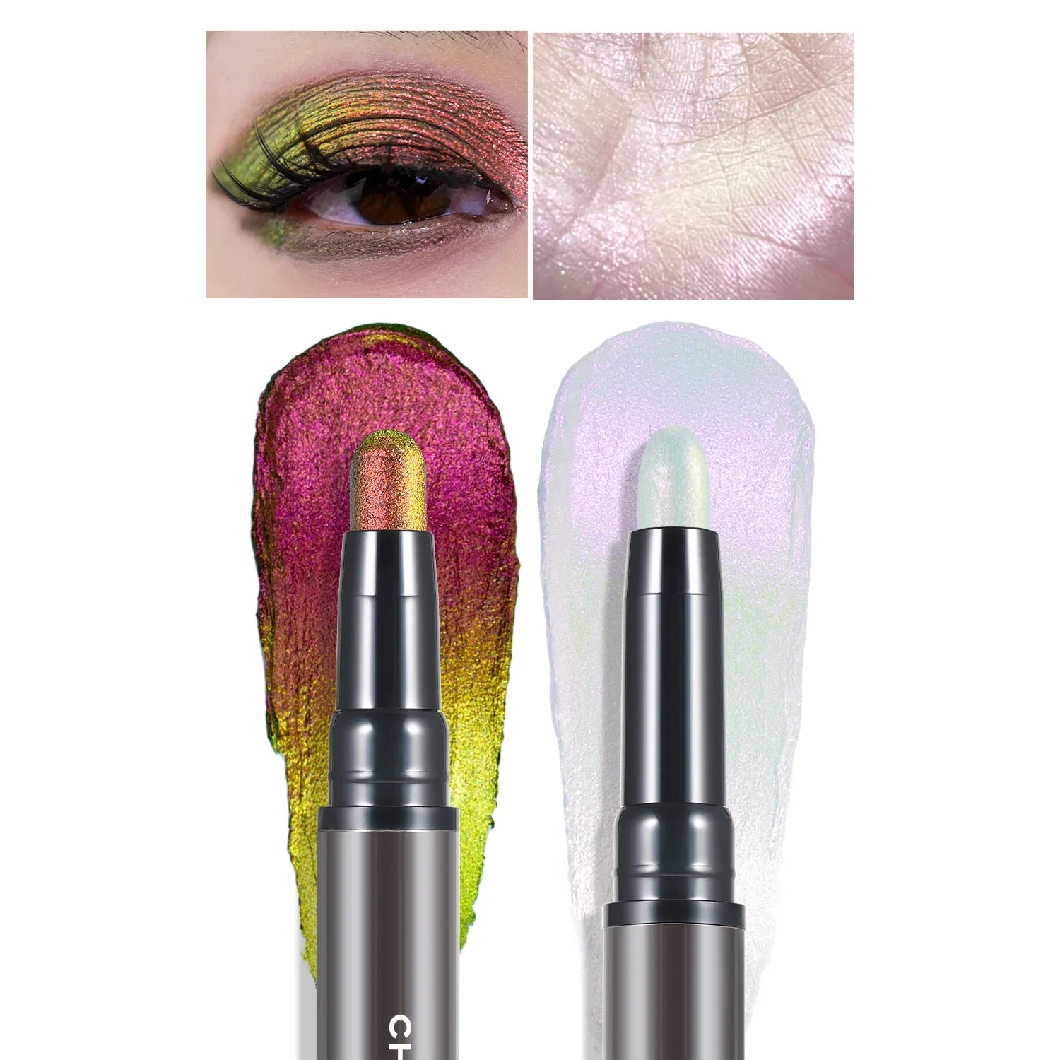 Multichrome Eyeshadow Sticks High Pigmented Glitter
