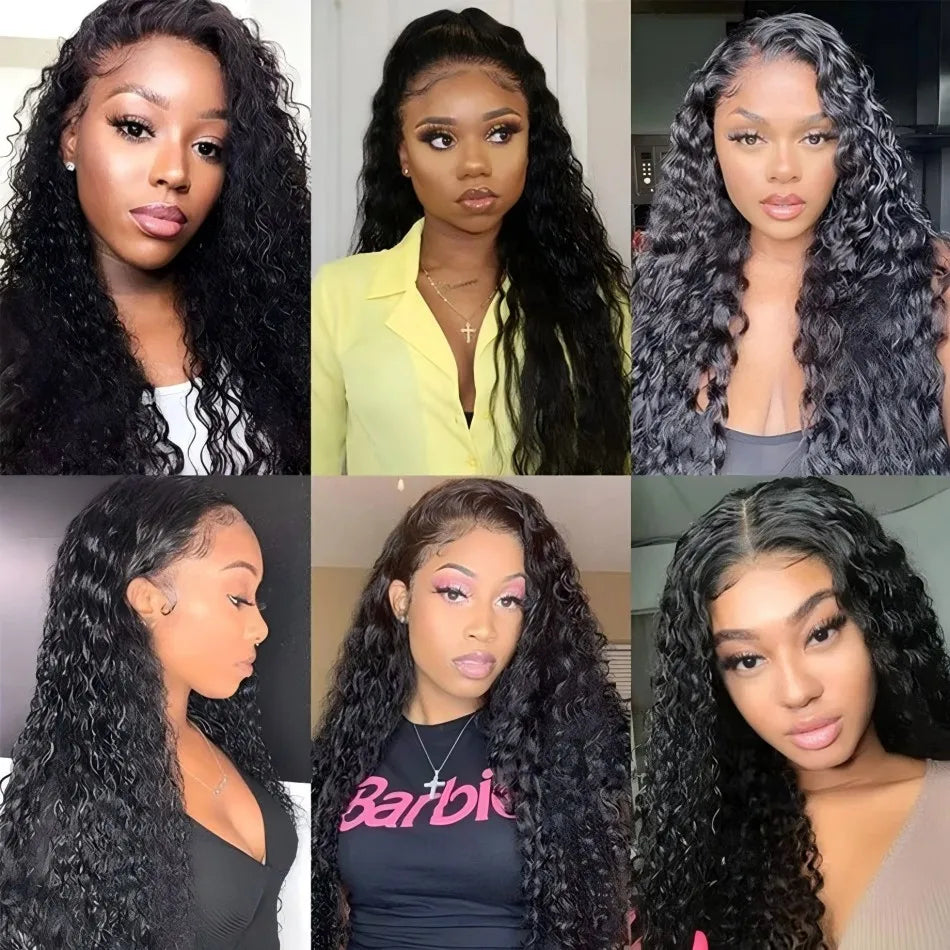 Hd Lace Pre Plucked Curly Hair Wigs