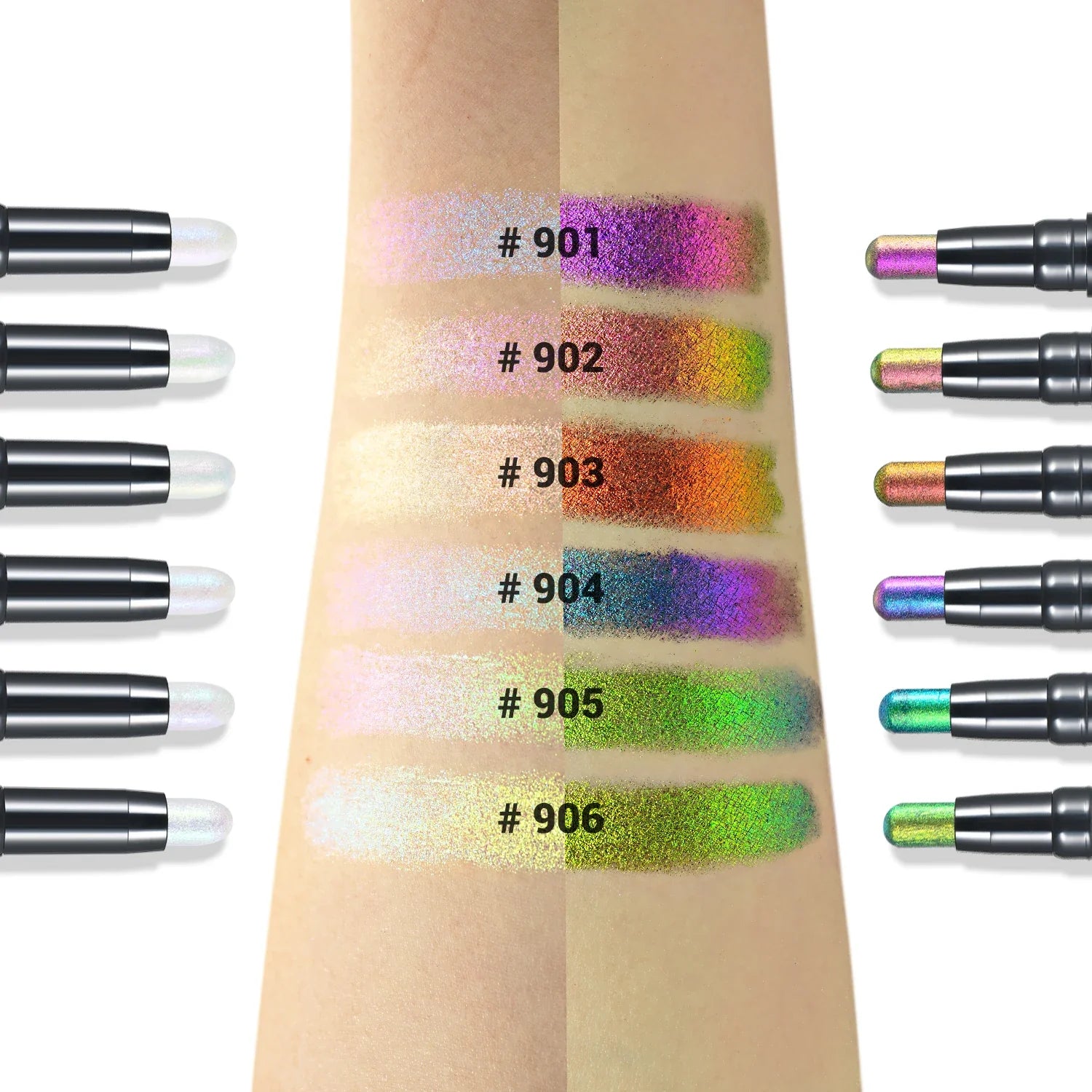 Multichrome Eyeshadow Sticks High Pigmented Glitter