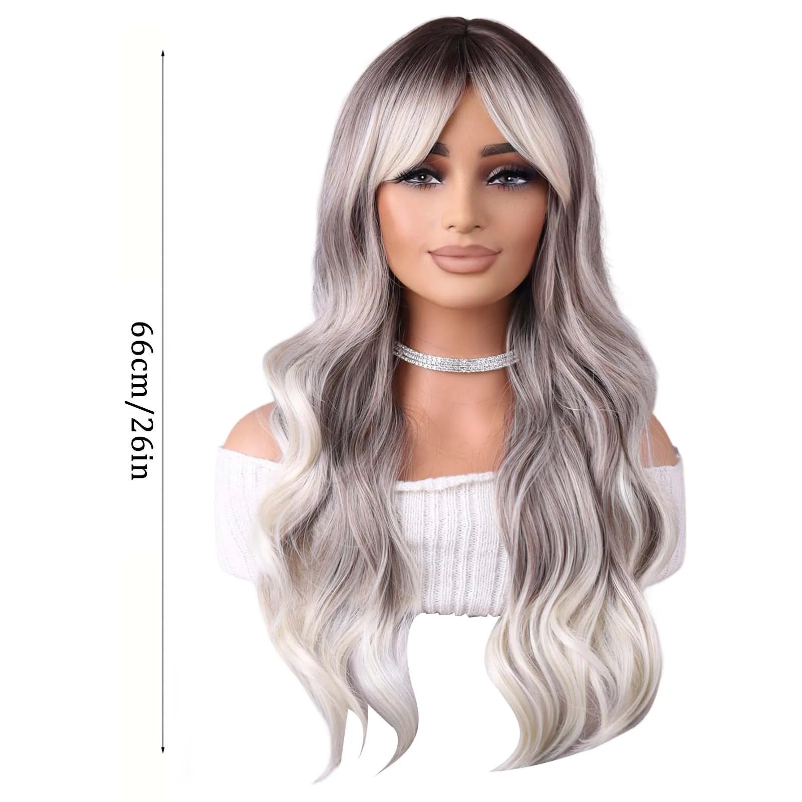 High-temperature Silk Wig