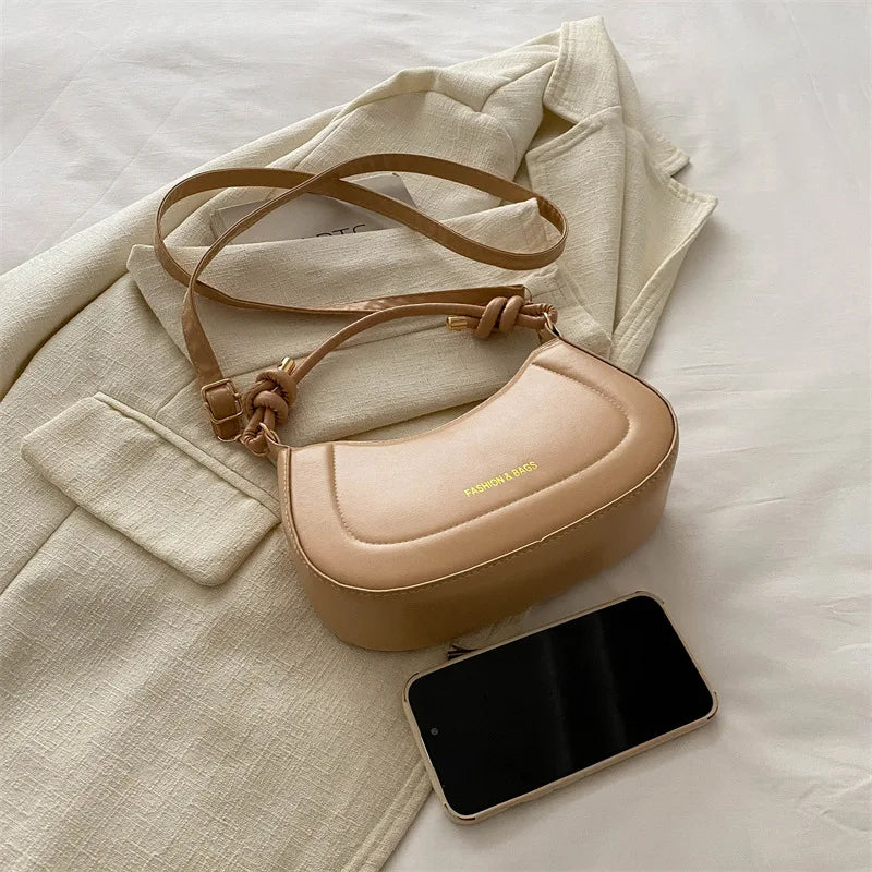 Soft Pu Leather Shoulder Bag