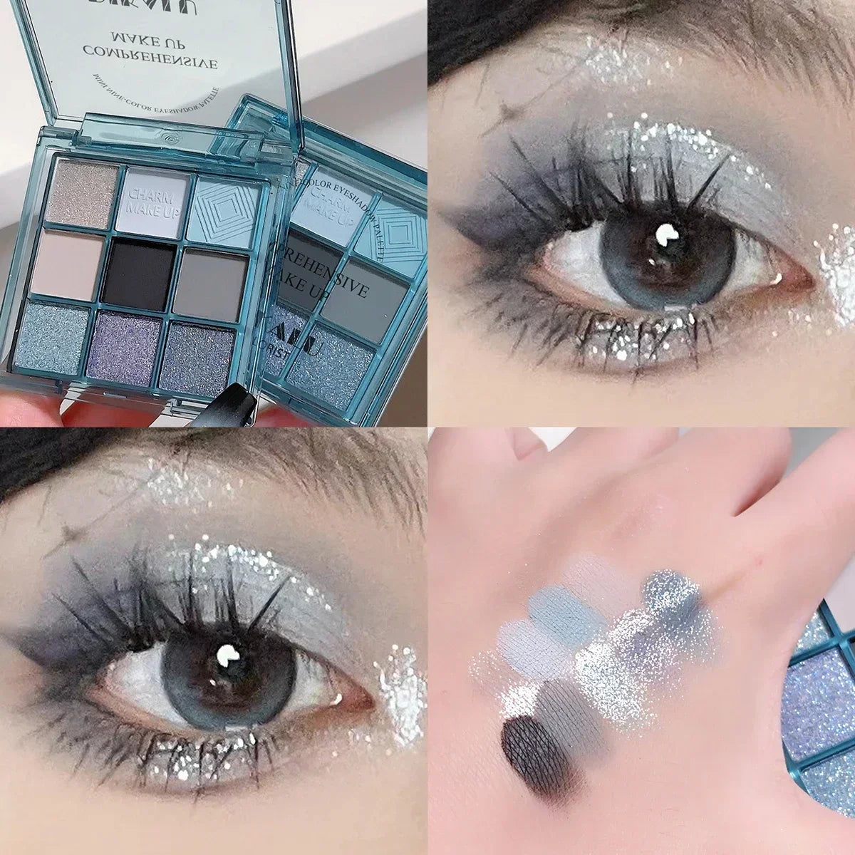 Blue Black Eyeshadow