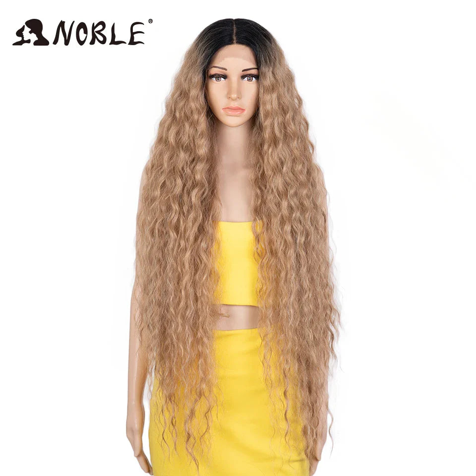 Noble Cosplay Synthetic Lace Wigs