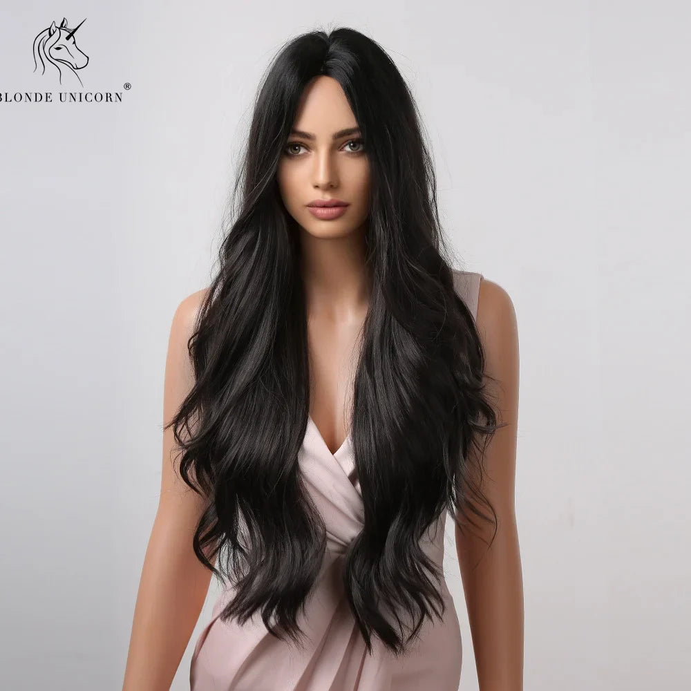 Blonde Unicorn Synthetic Wigs