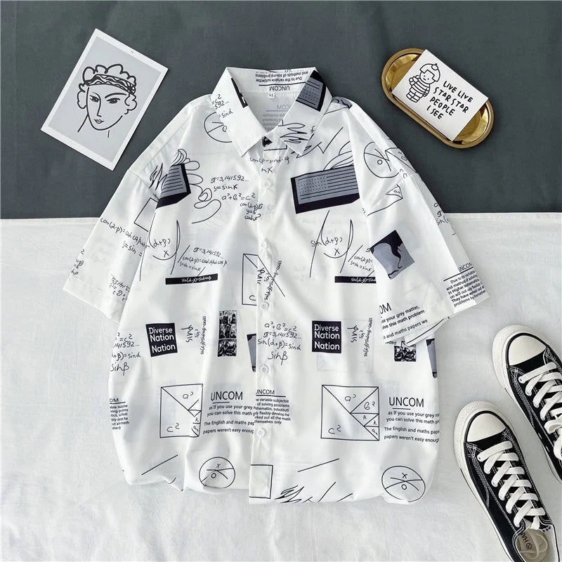 Men Street Summer Daily Shirt