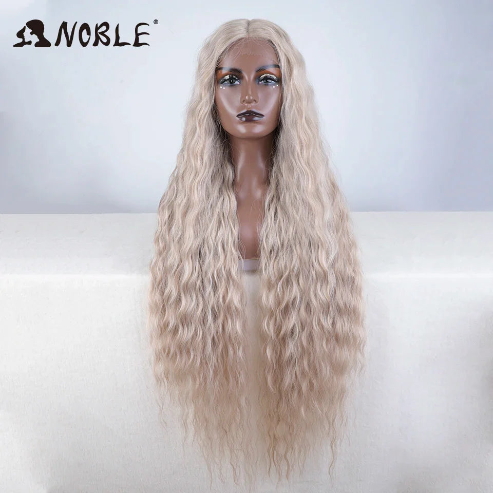 Noble Cosplay Synthetic Lace Wigs