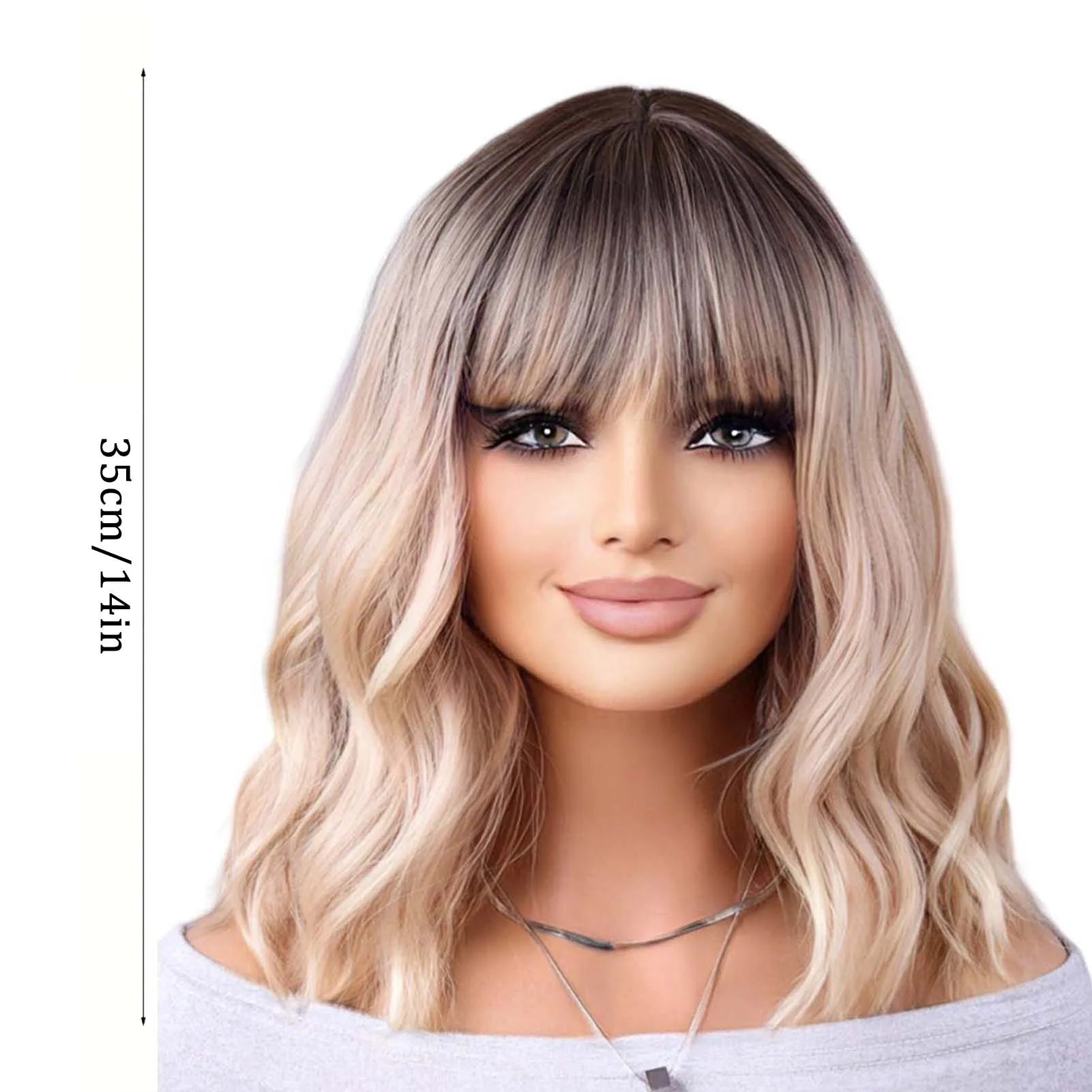 High-temperature Silk Wig
