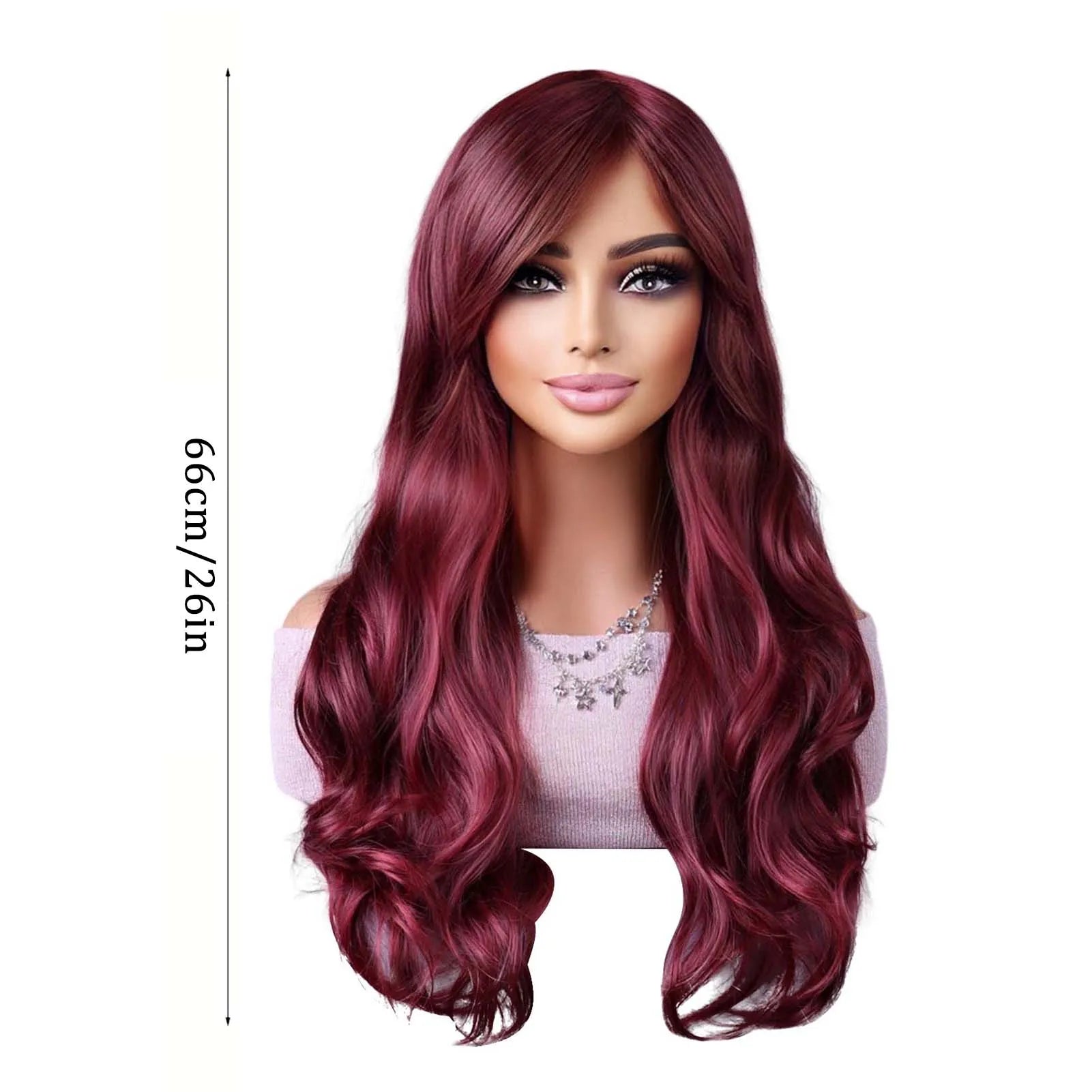 High-temperature Silk Wig
