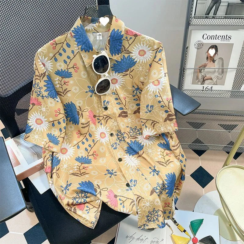 Men Street Summer Daily Shirt