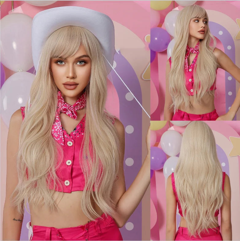 Long Curly Synthetic Wigs