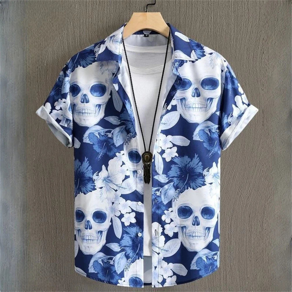 3d Patchwork Printing Hawaiian Shirts