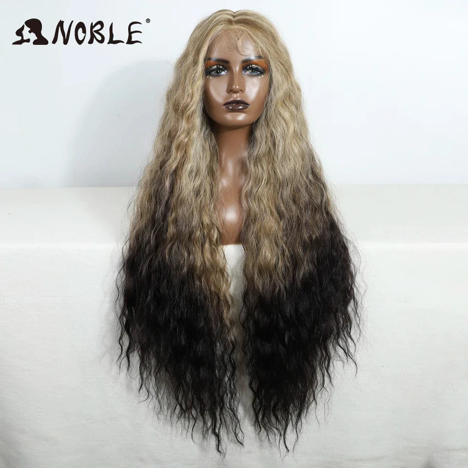 Noble Cosplay Synthetic Lace Wigs