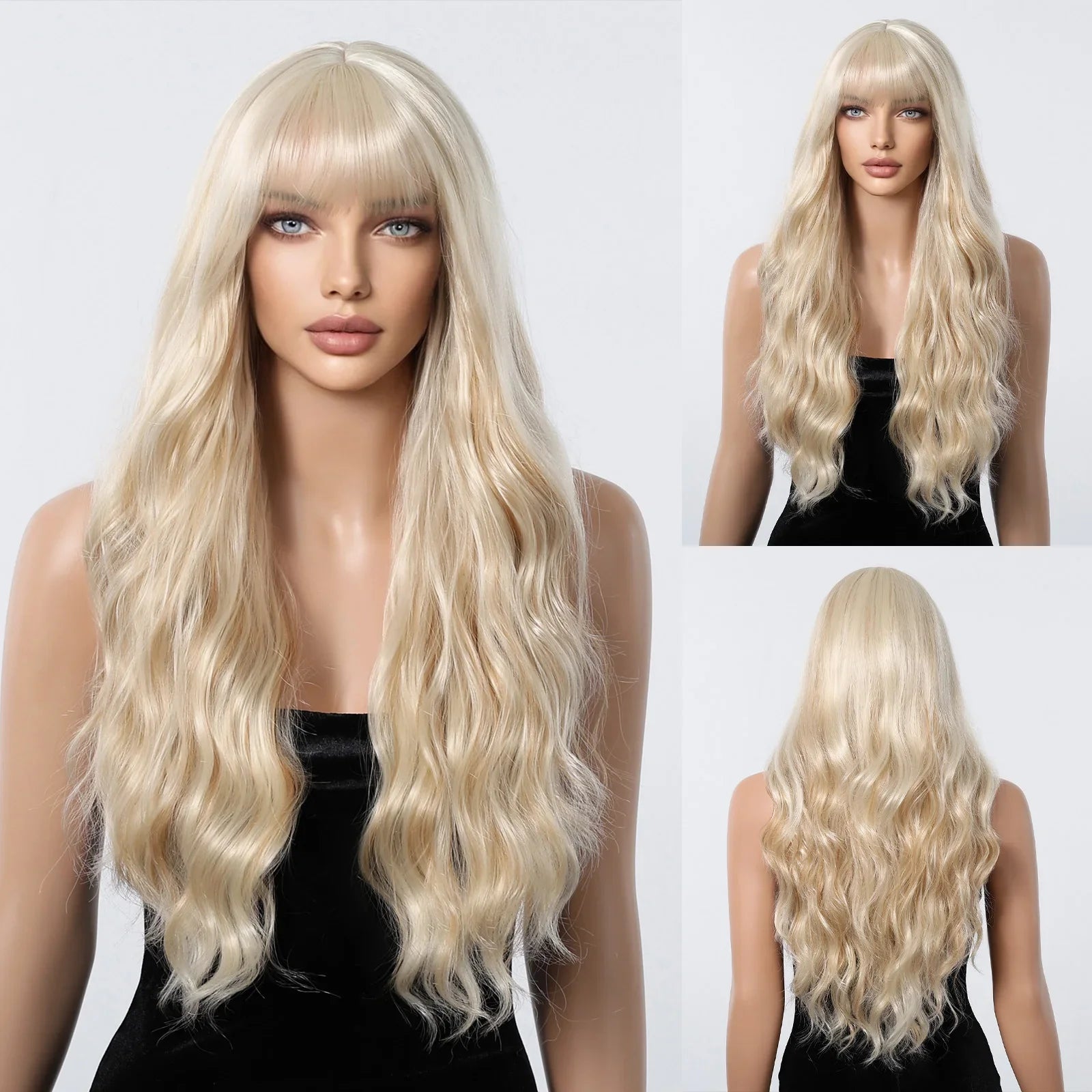 Long Curly Synthetic Wigs
