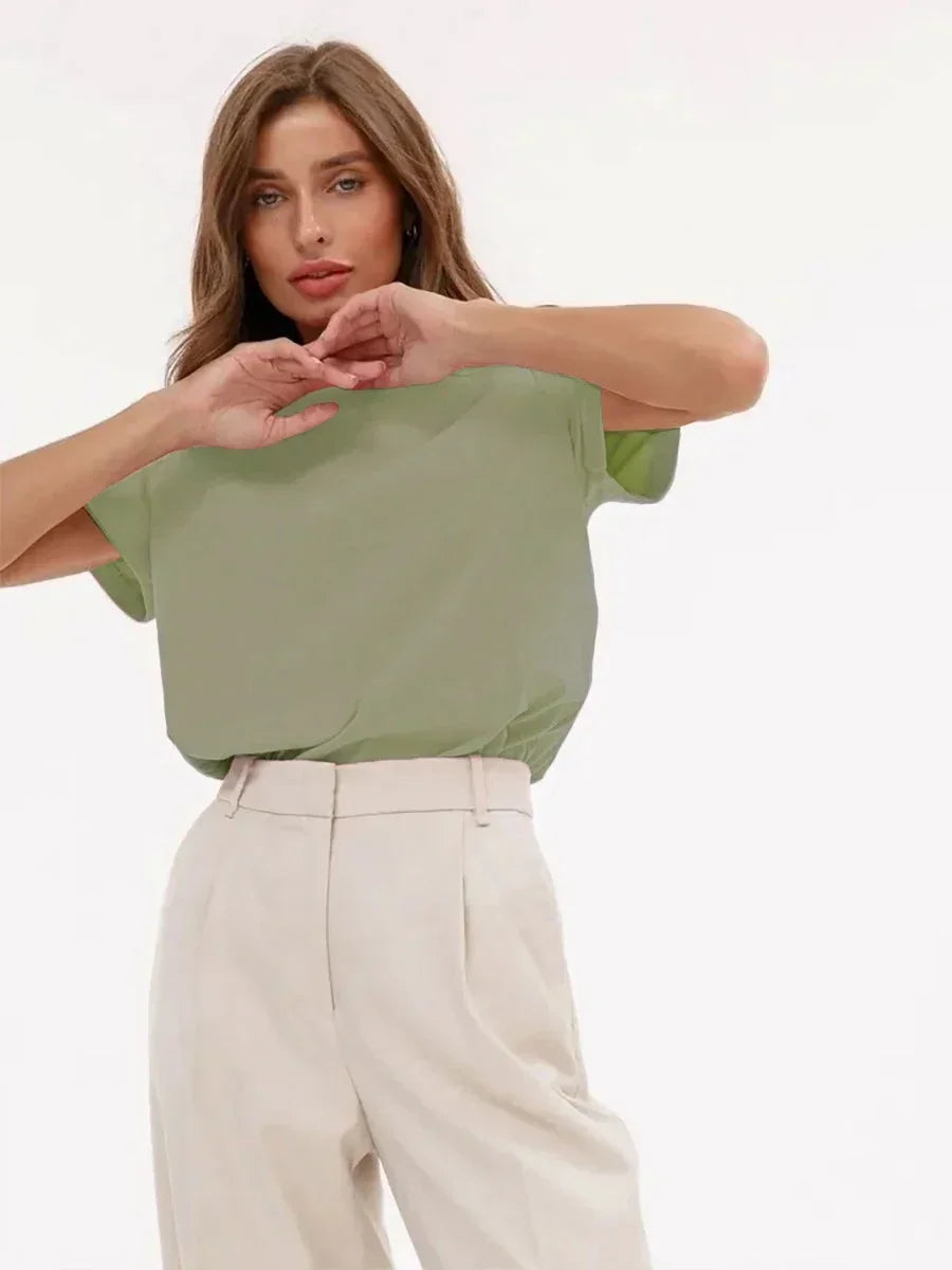 Bottoming Basic Fashionable Tops