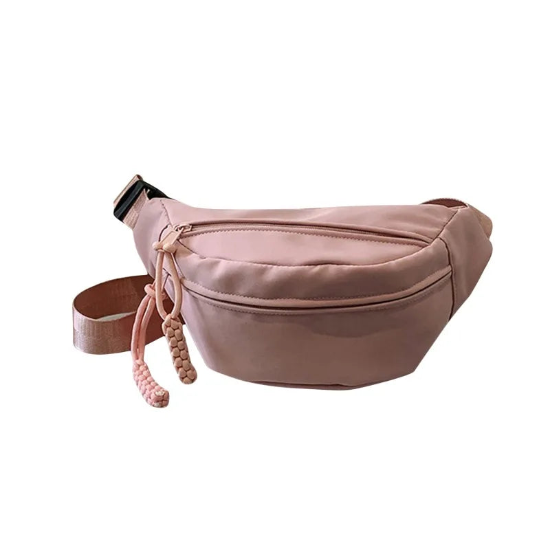 Canvas Leisure Portable Zipper Bag