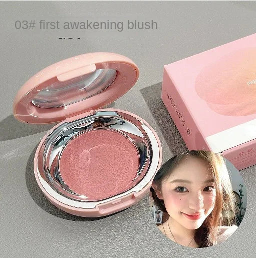 Pink Blusher Mud Palette Face Rouge