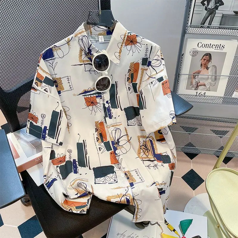 Men Street Summer Daily Shirt