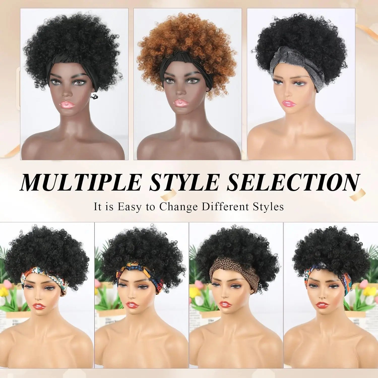 Black Afro Wigs