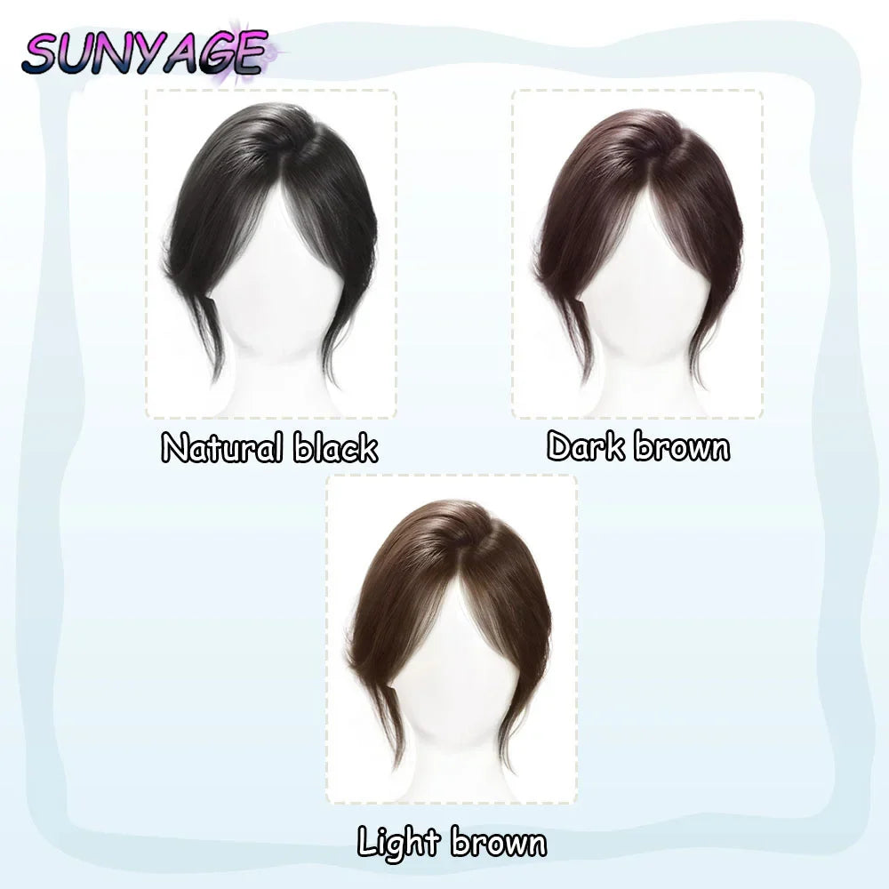 Synthetic Eight-character Bangs Wig