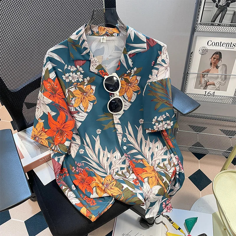 Men Street Summer Daily Shirt