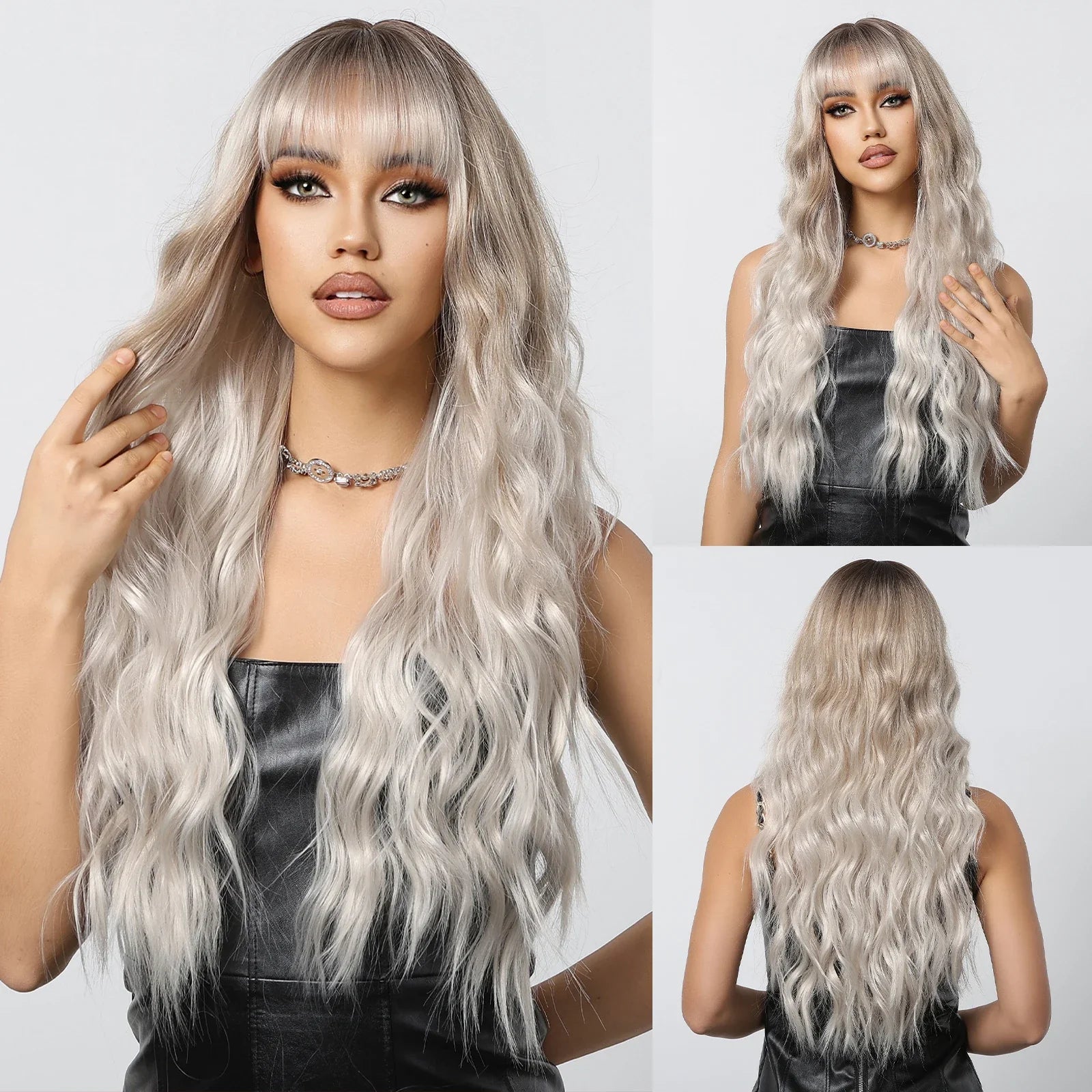 Long Curly Synthetic Wigs