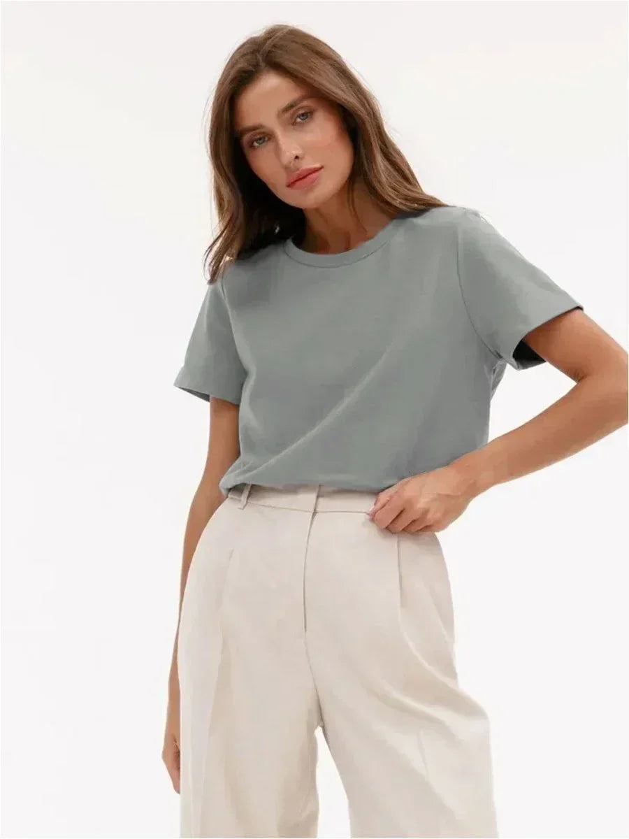 Bottoming Basic Fashionable Tops