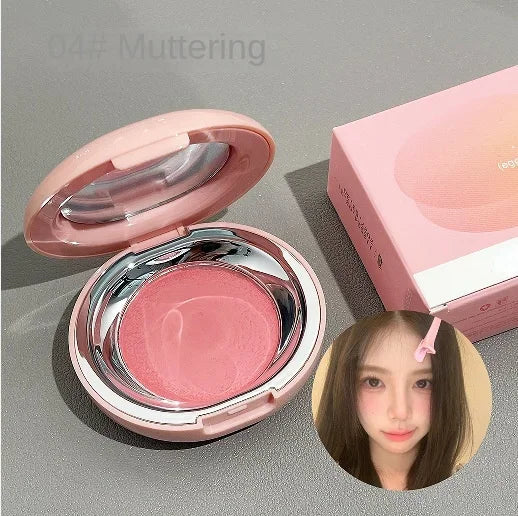 Pink Blusher Mud Palette Face Rouge