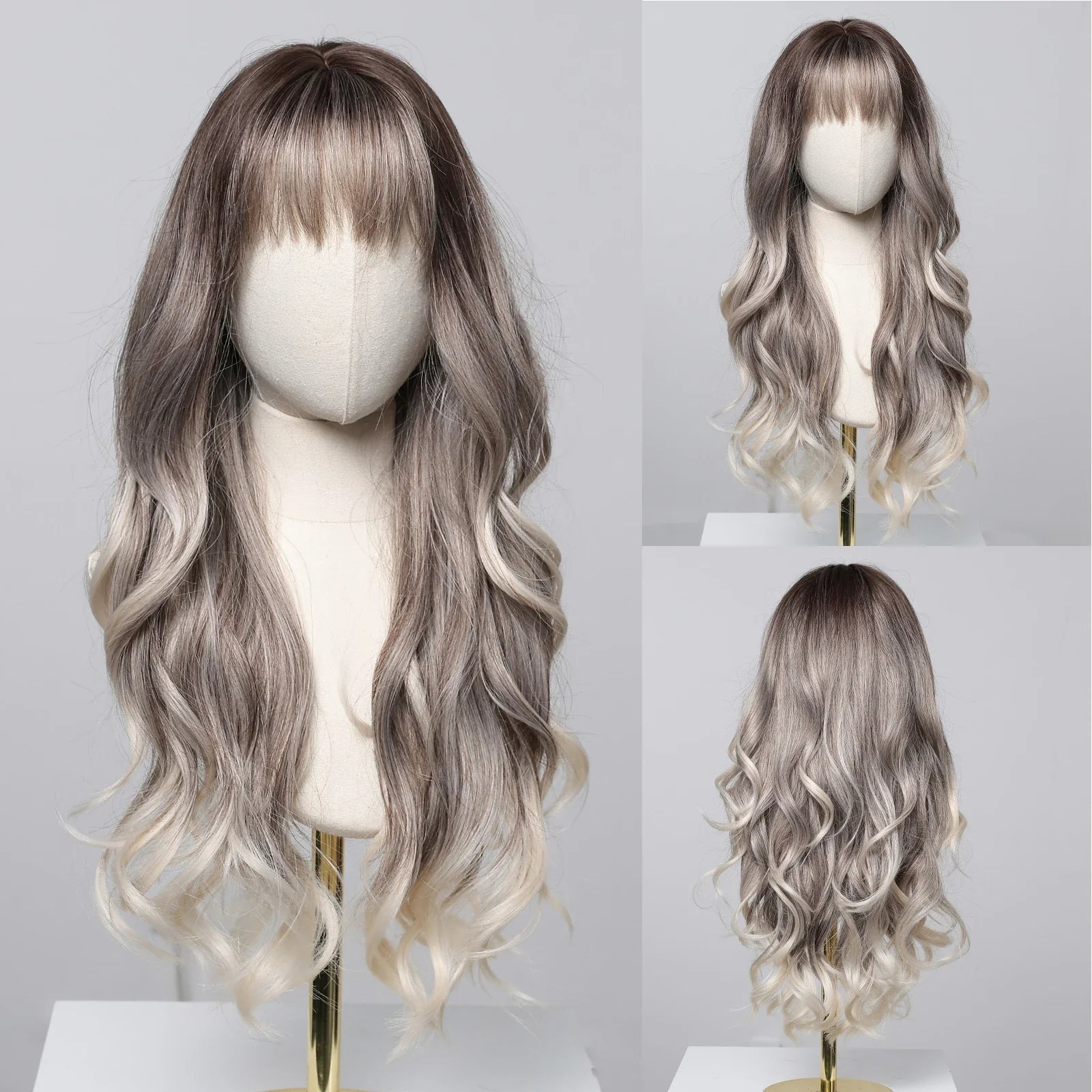 Long Curly Synthetic Wigs