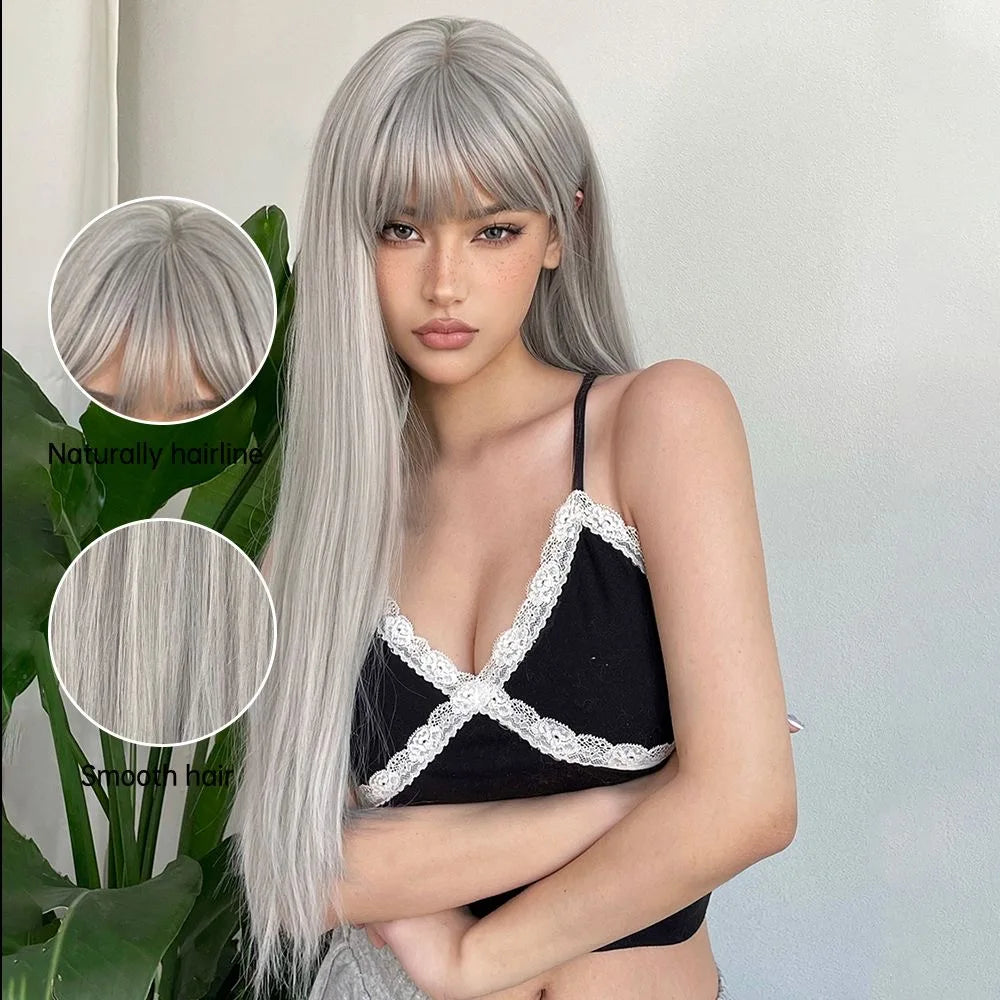 Long Straight Synthetic Wig