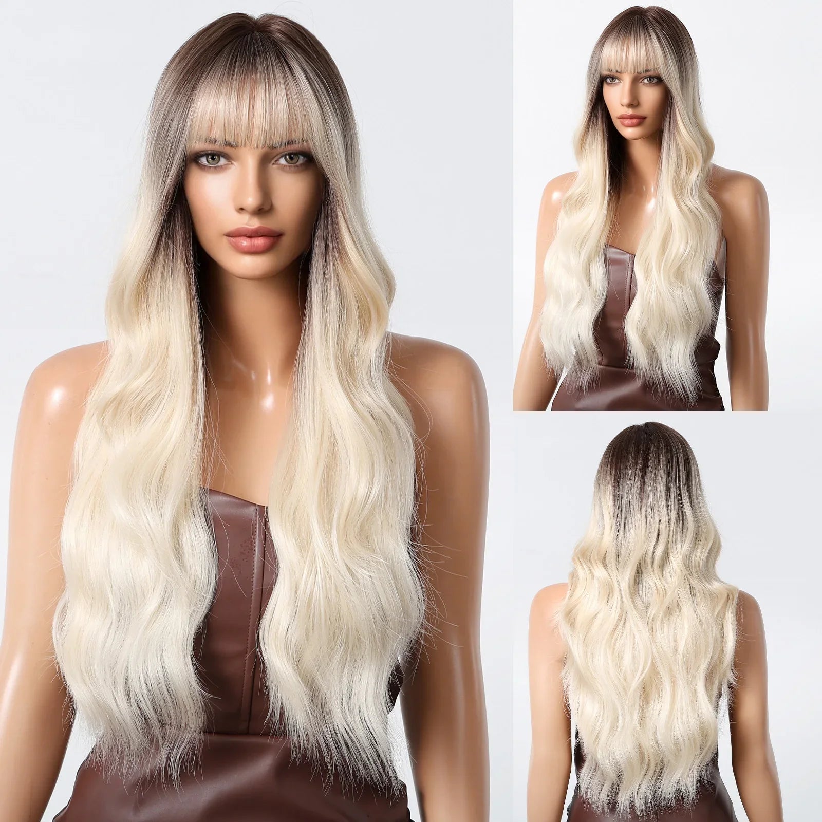 Long Curly Synthetic Wigs