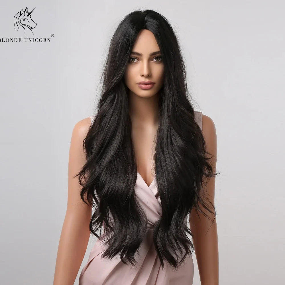 Blonde Unicorn Synthetic Wigs