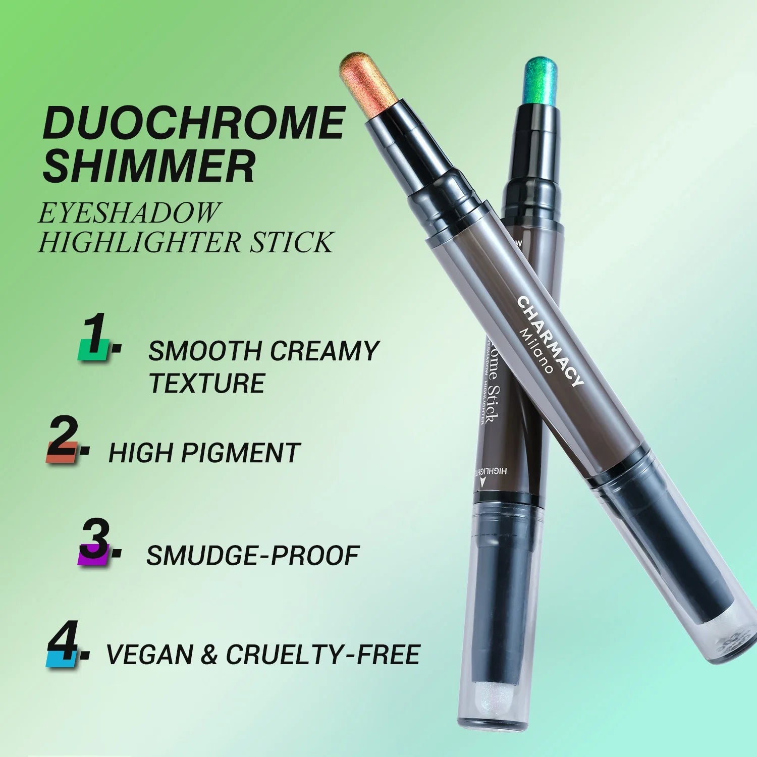 Multichrome Eyeshadow Sticks High Pigmented Glitter