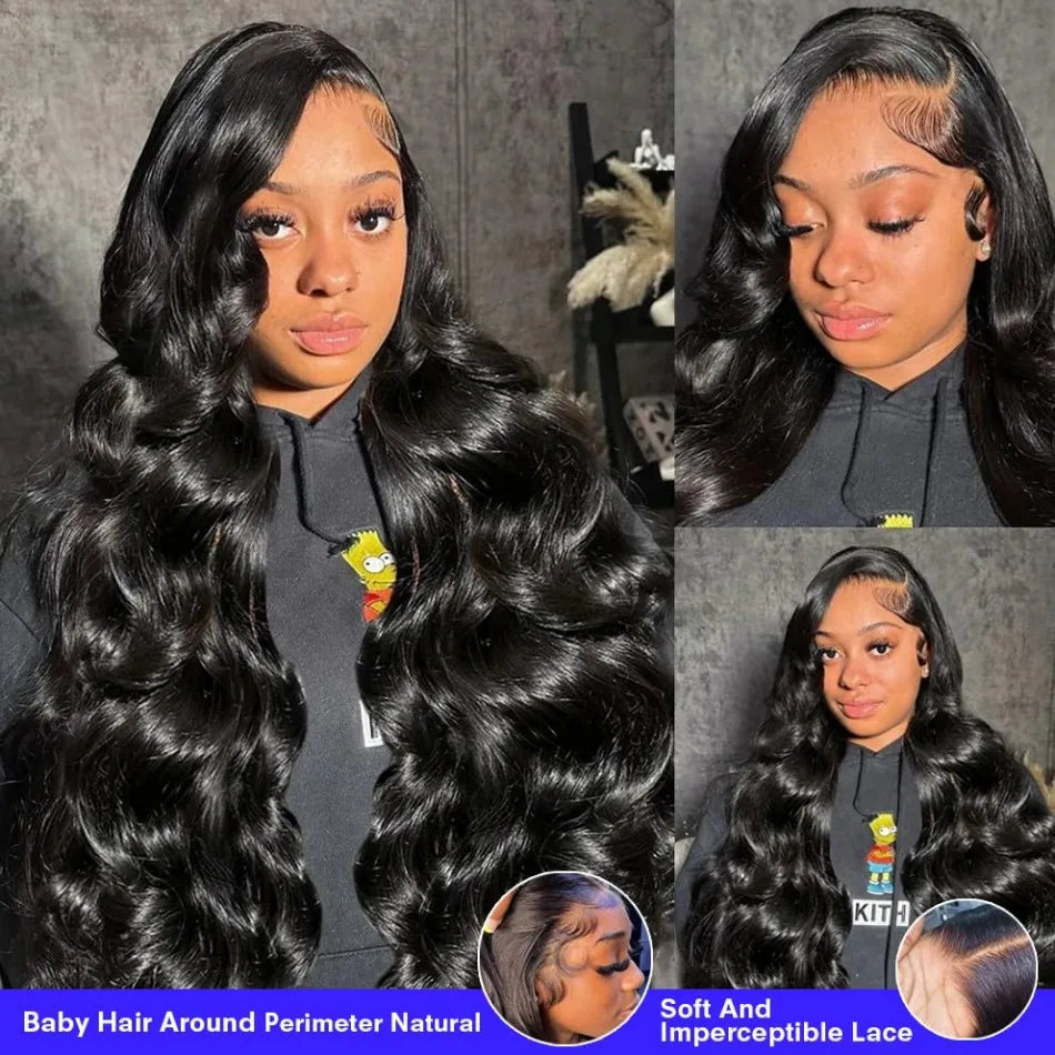 Body Wave Hd Lace Frontal Curly Hair Wigs