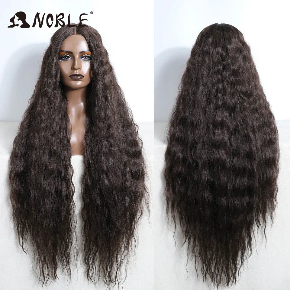 Noble Cosplay Synthetic Lace Wigs