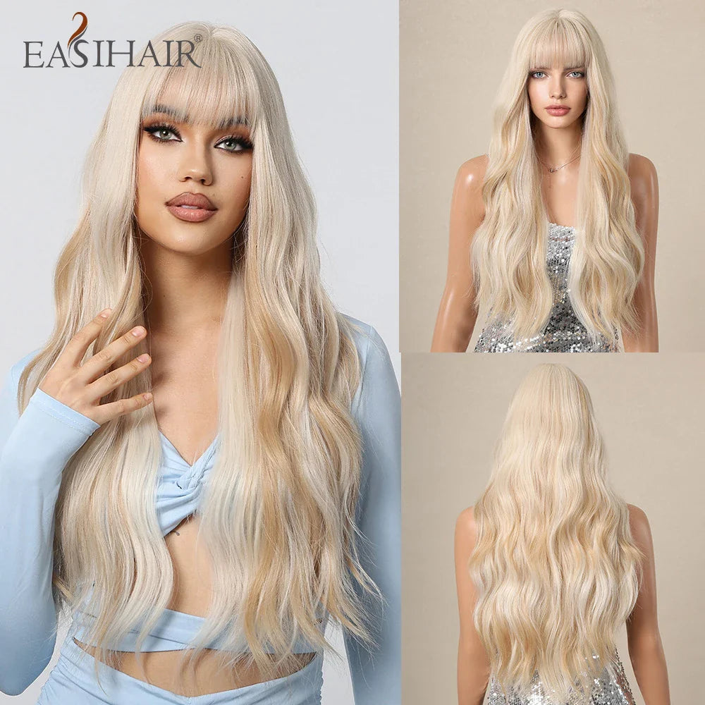 Long Curly Synthetic Wigs