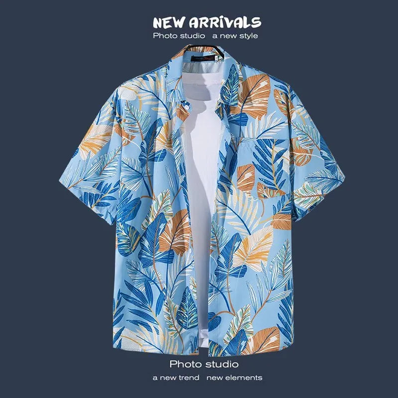 Men Street Summer Daily Shirt