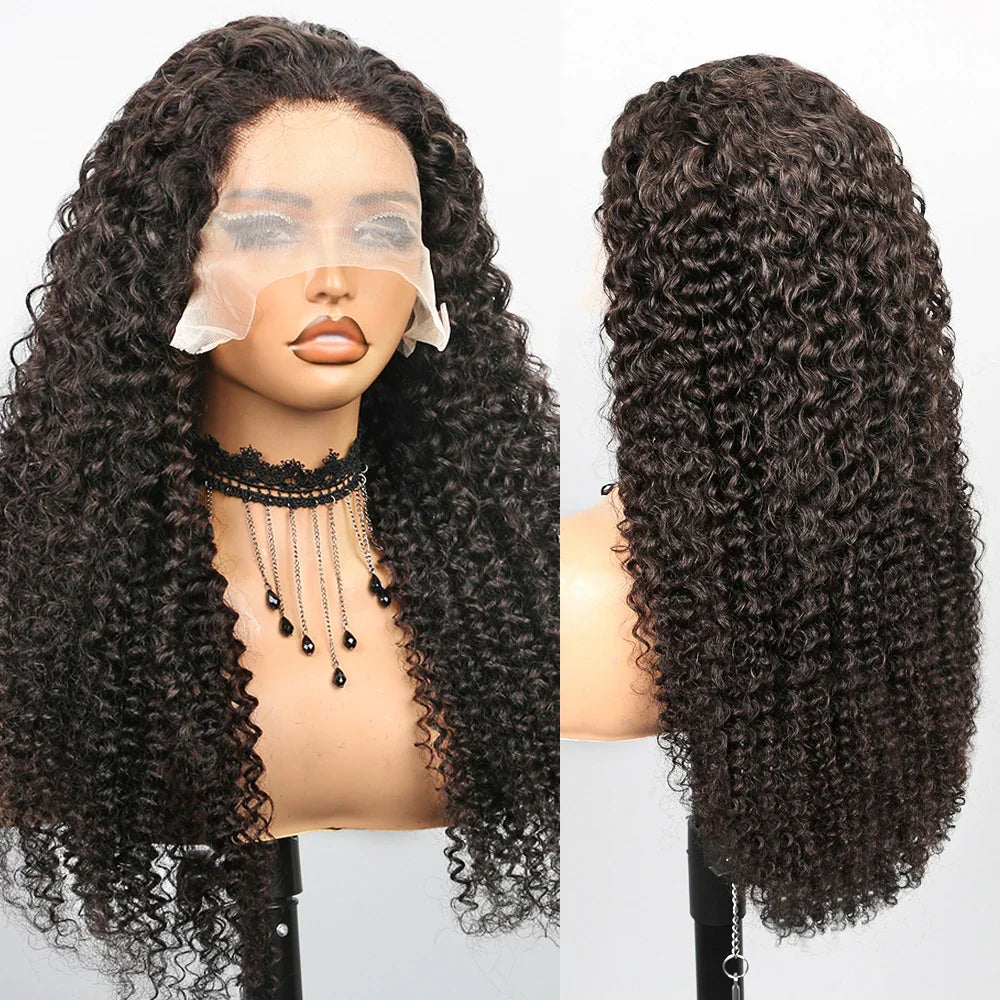 Deep Wave Human Hair Frontal Wigs