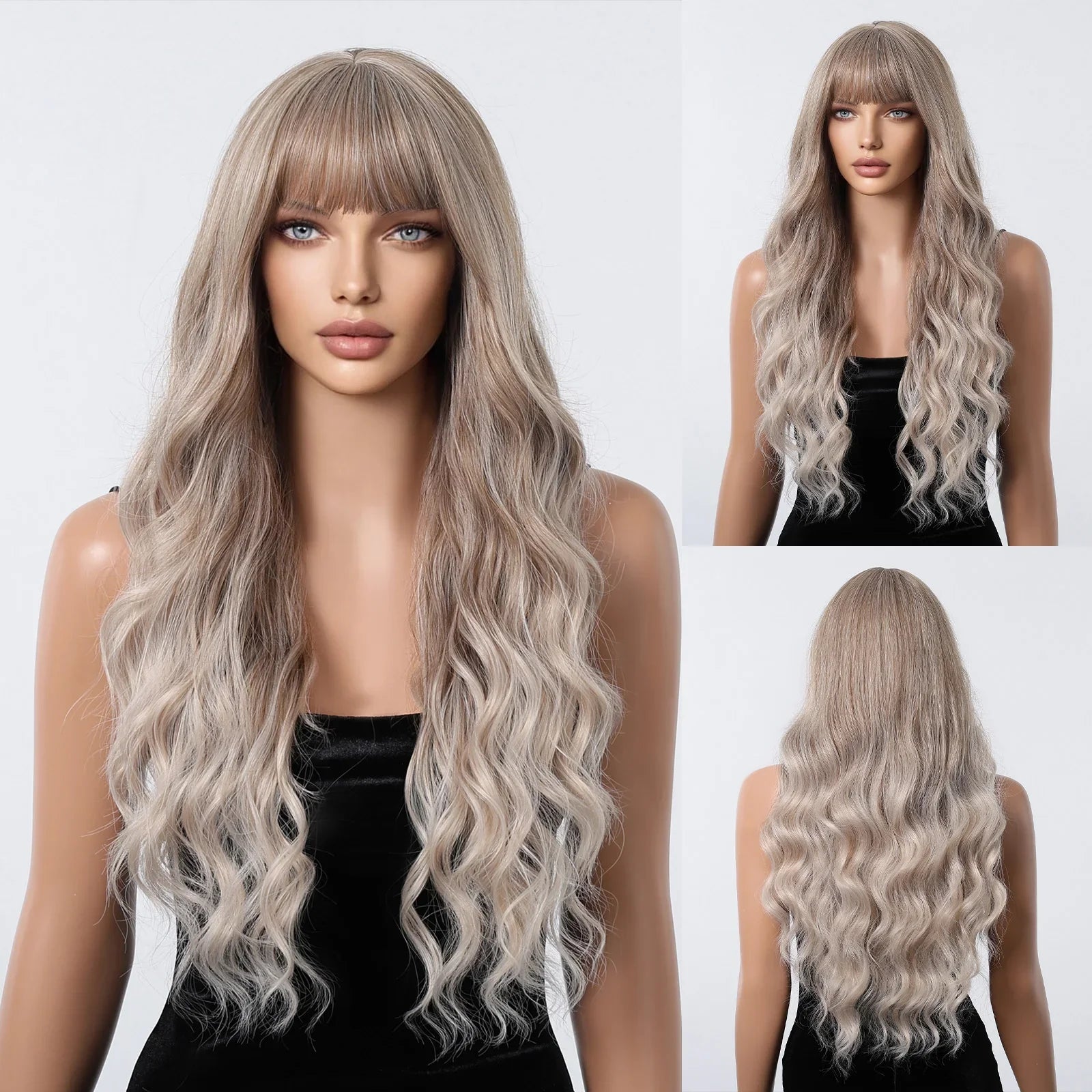 Long Curly Synthetic Wigs