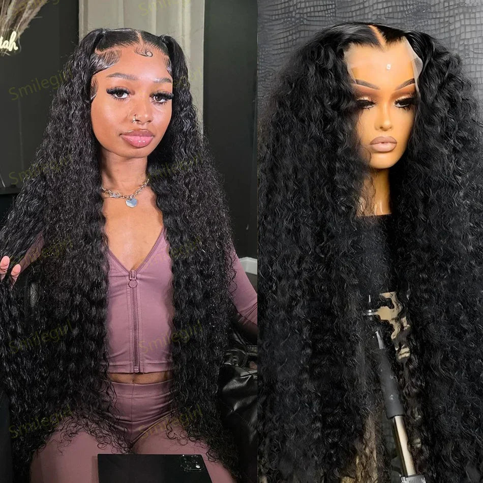 Hd Lace Pre Plucked Curly Hair Wigs