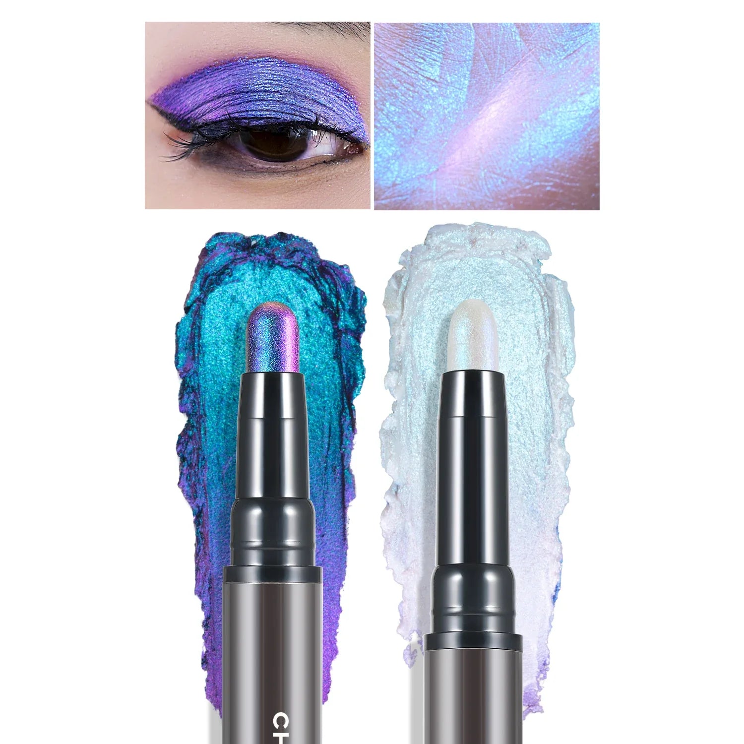 Multichrome Eyeshadow Sticks High Pigmented Glitter