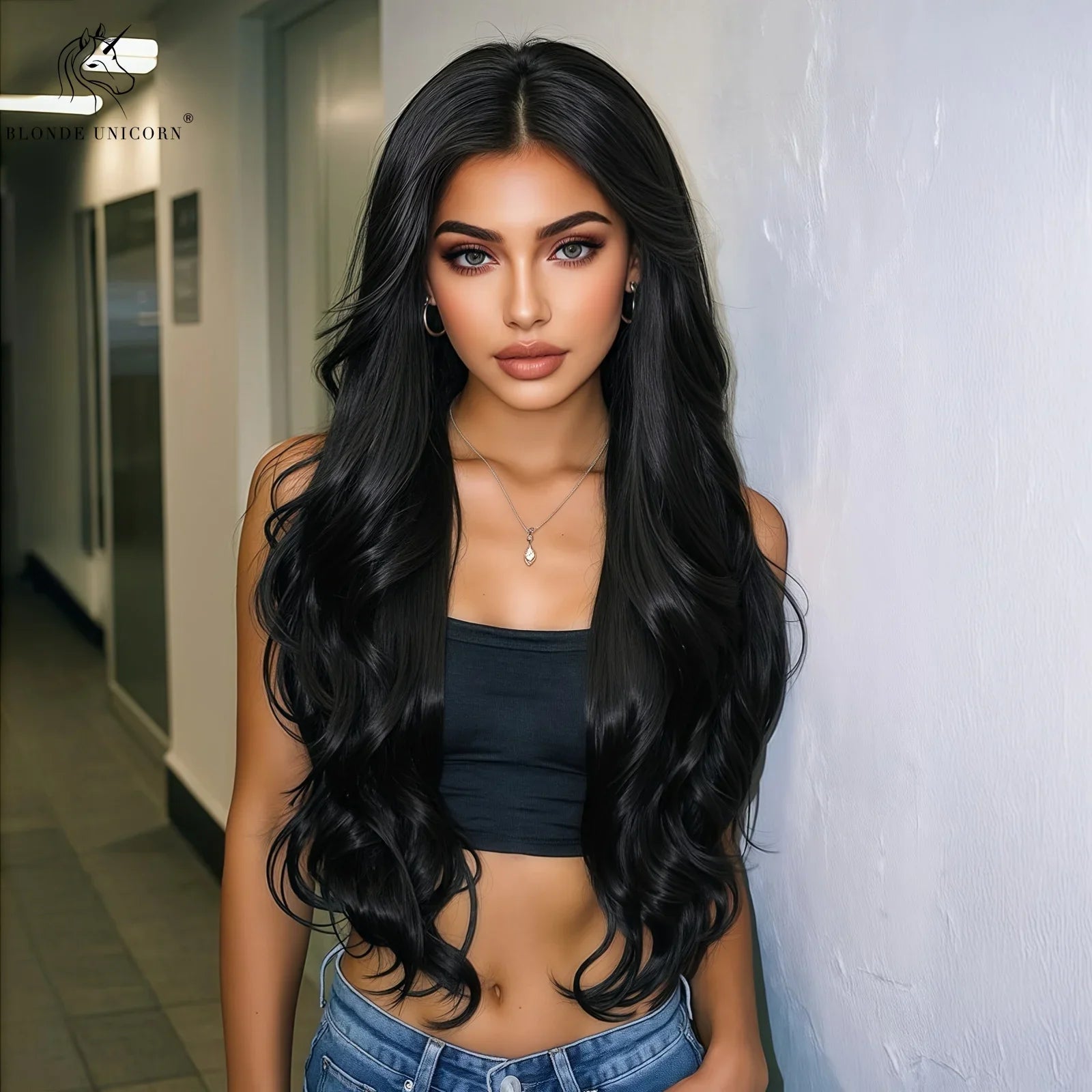 Blonde Unicorn Synthetic Wigs