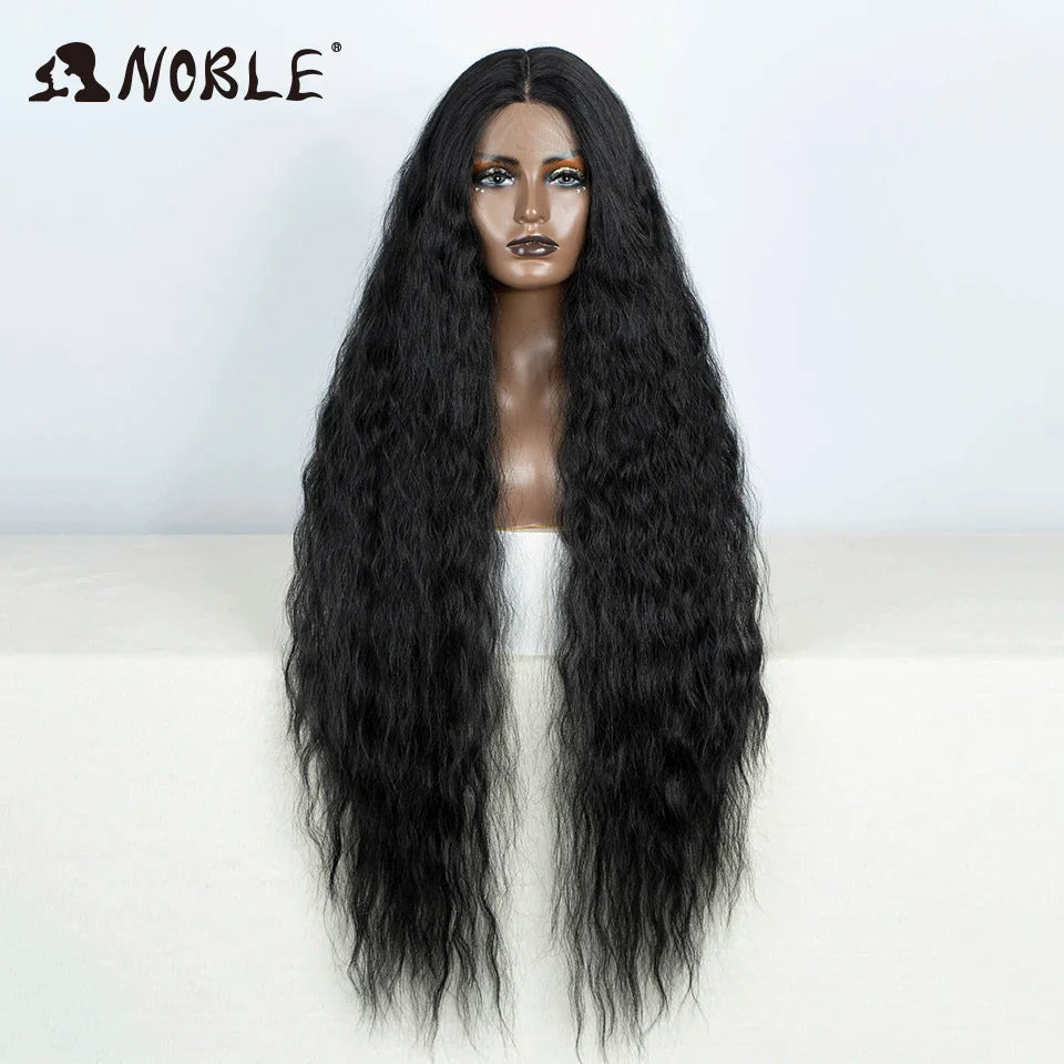 Noble Cosplay Synthetic Lace Wigs