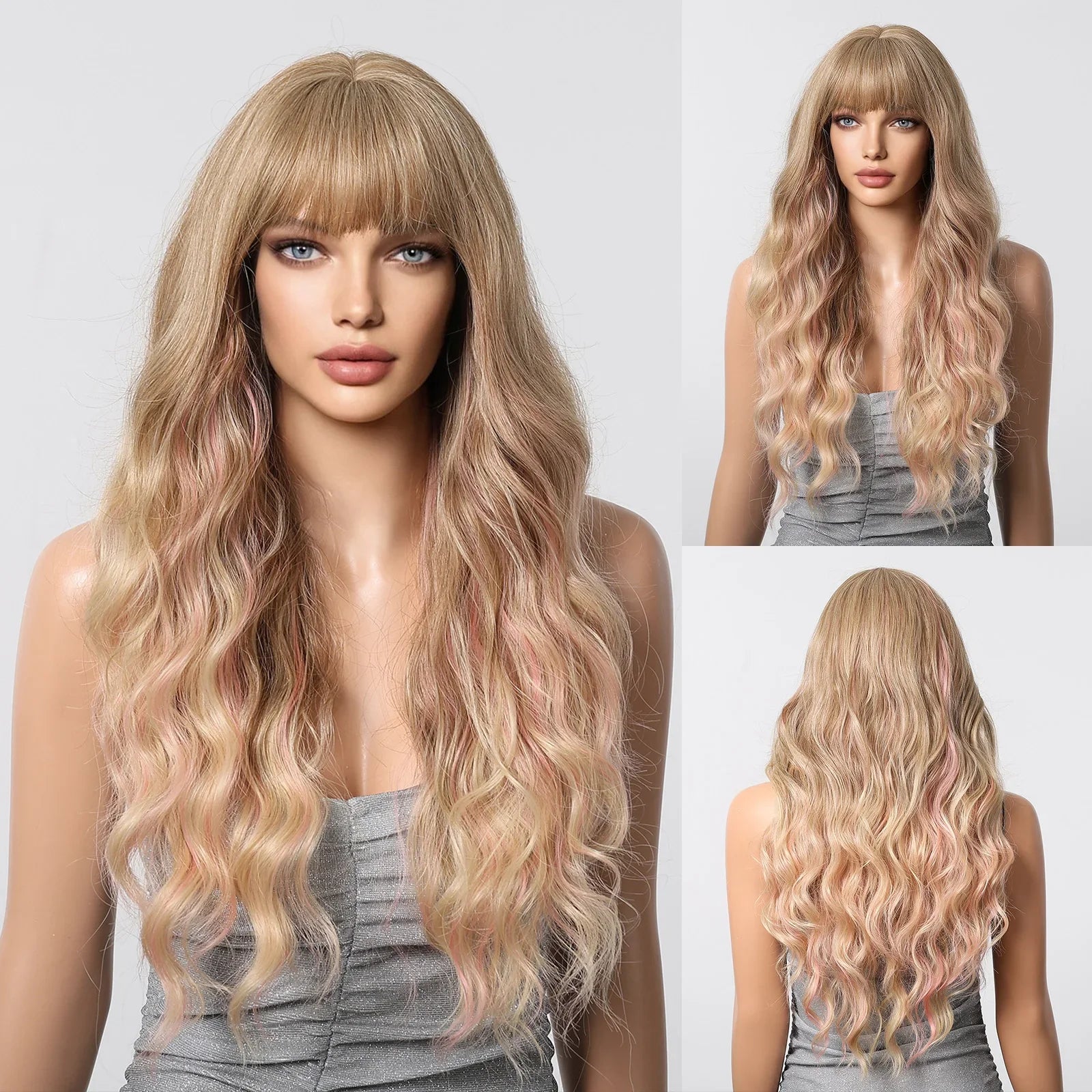 Long Curly Synthetic Wigs