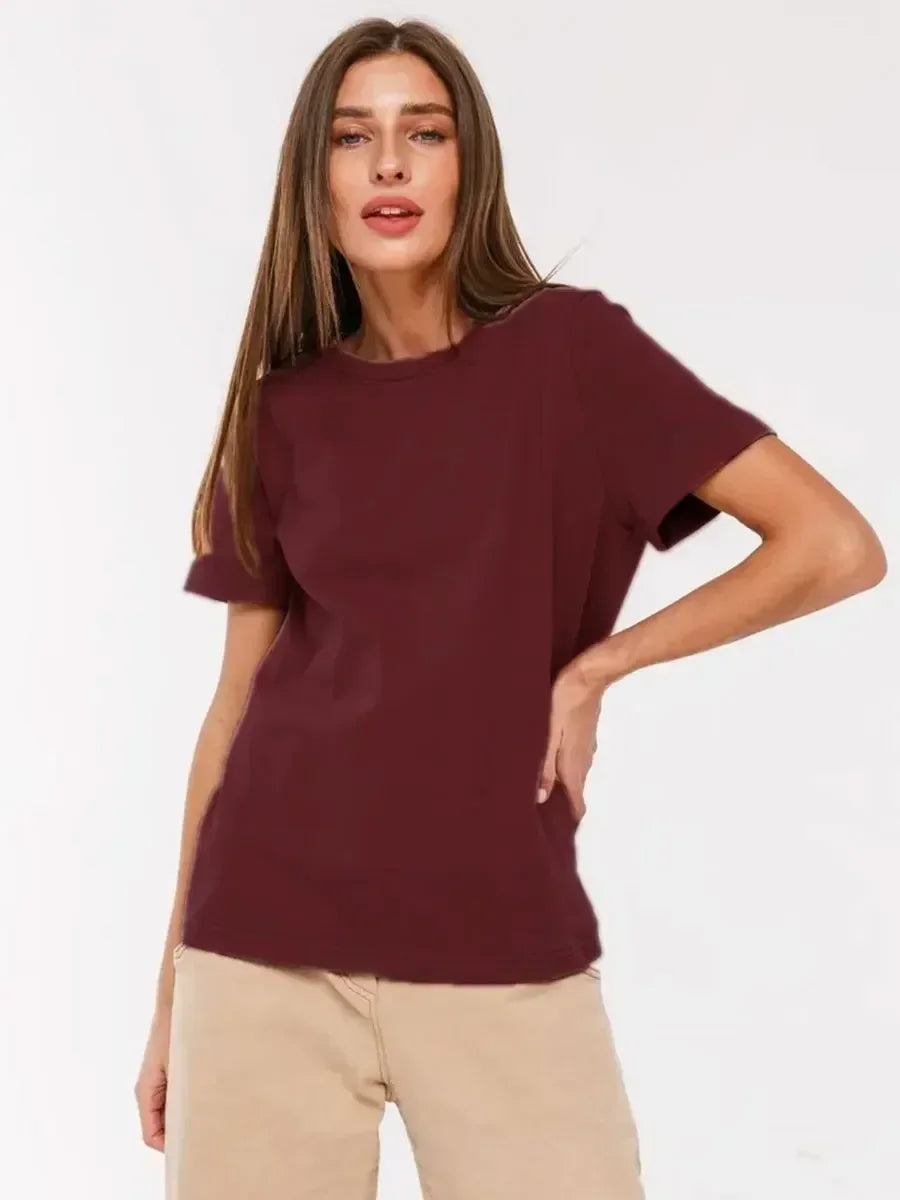 Bottoming Basic Fashionable Tops