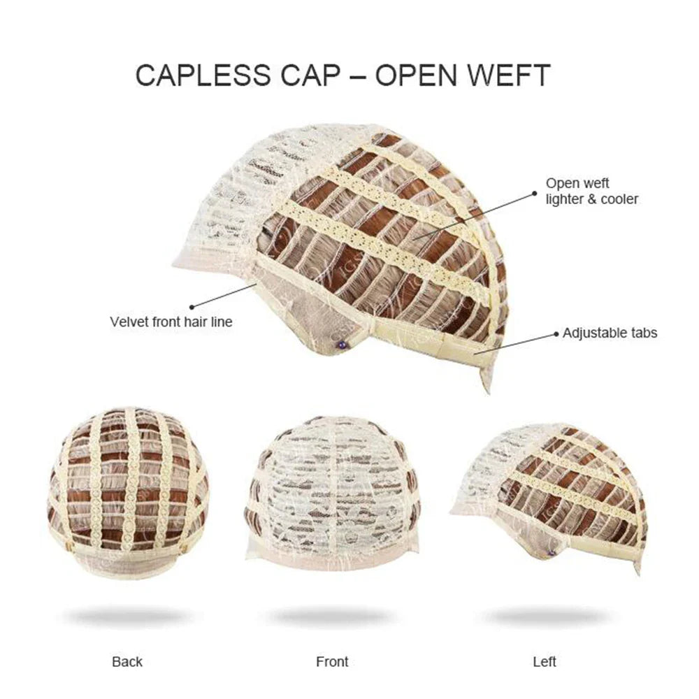 Sandy Blond Wavy Synthetic Wigs