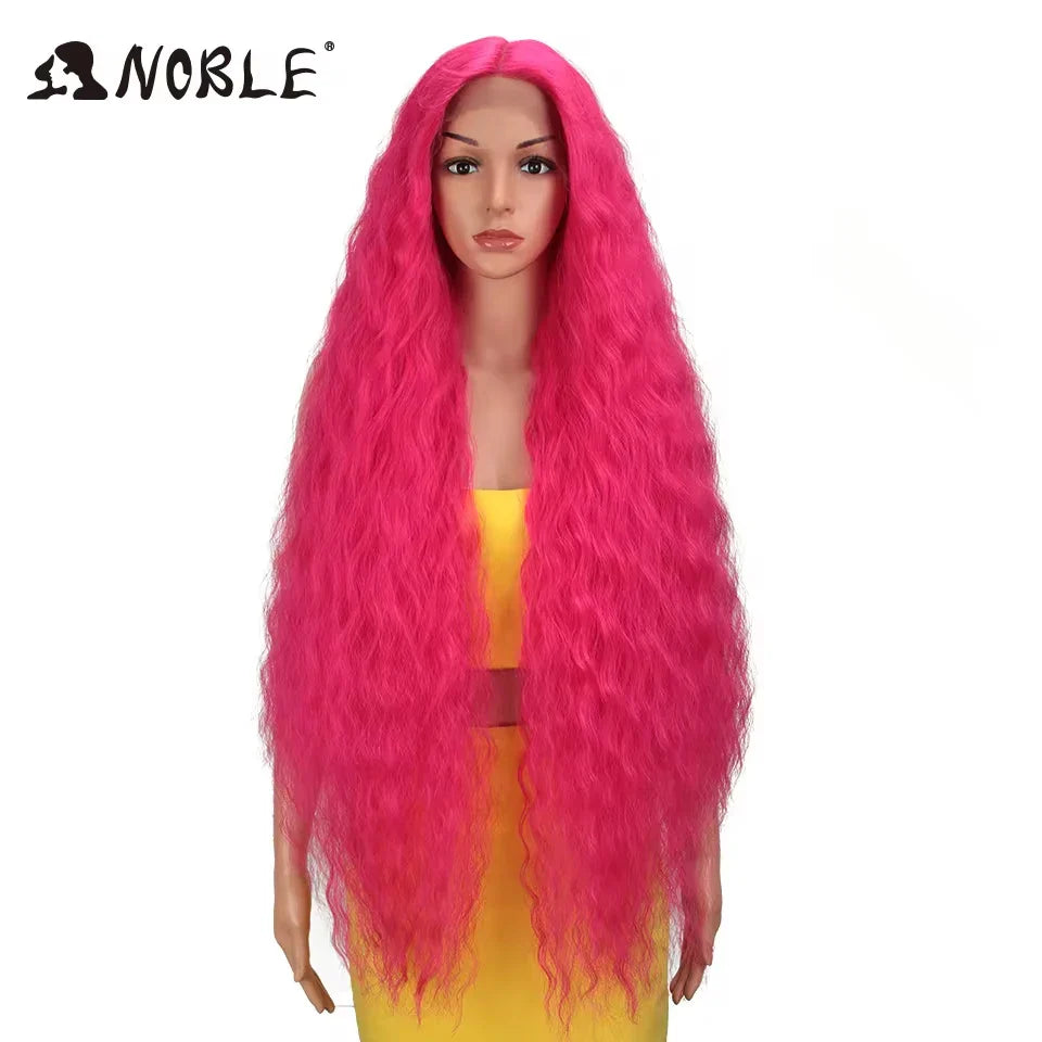 Noble Cosplay Synthetic Lace Wigs