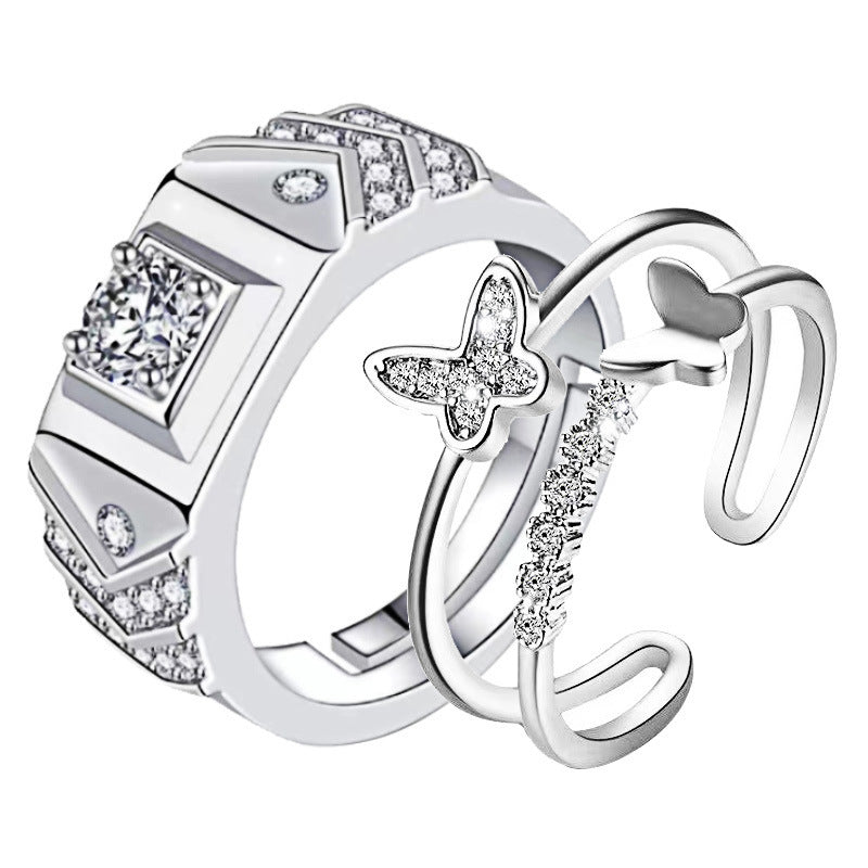 Opening Wedding Simulation Diamond Ring